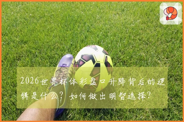 2026世界杯体彩盘口升降背后的逻辑是什么？如何做出明智选择？